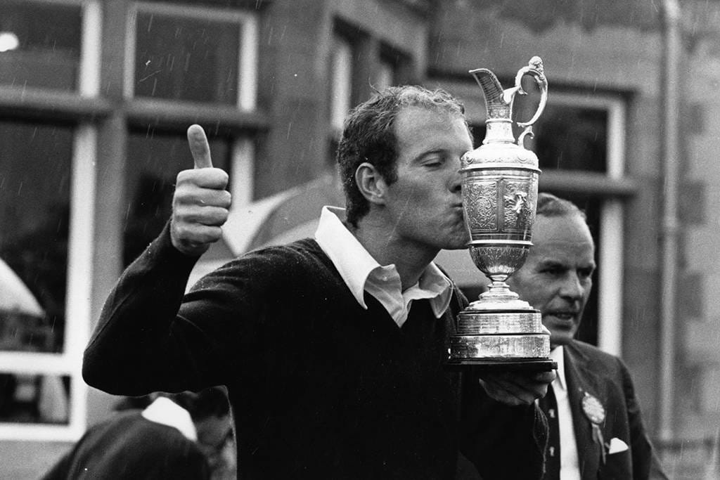 Tom Weiskopf following his Open win in 1973